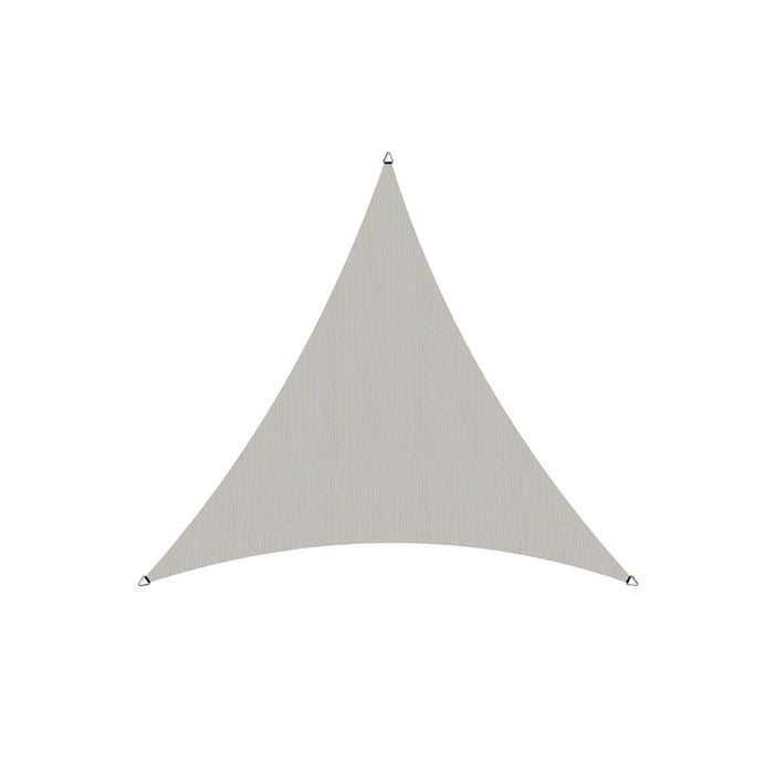 Coolaroo 3.6m Seashell Triangle HeatShield Shade Sail
