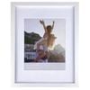 Frankie & Me Wooden Border 8x10'' Picture Frame Home/Office Photo Decor White