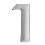 Sandleford 75mm 1 Stainless Steel Self Adhesive Numeral
