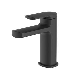 Greens Avalon Matte Black Basin Mixer All Pressure 