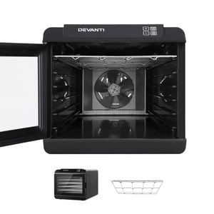 Devanti Food Dehydrator With 6 Trays And Stainless Steel Hanging Rack