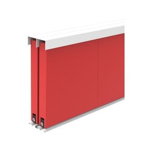Cowdroy 3240mm 4 Robemaker Door Track Set White