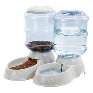 PaWz 2 Packs 3.5L Feeder and Waterer Set