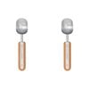 2PK Full Circle Ice Cream Scoop The Baller Resin Handle 20cm - Brown