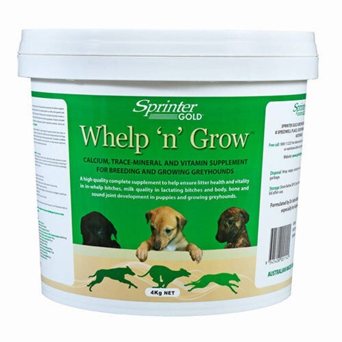 Sprinter Gold Whelp N Grow Breeding & Growing Greyhound Supplement 4kg
