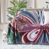 Anycozy Throw Blanket Butterfly Double Sided Pattern Sofa Towel Outdoor Camping Mat