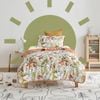 Jack & Ava Comforter Set Furry Buddies King Single Bed