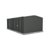 Absco Sheds 5.96 x 3.0 x 2.06m Monument Workshop Three Door Garden Shed