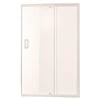 Rick McLean's Designer Bathware 1480mm White M5 Smart Pivot Shower Screen - Front Only