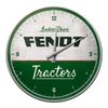 Nostalgic Art 30cm Wall Clock Fendt Tractors - Green