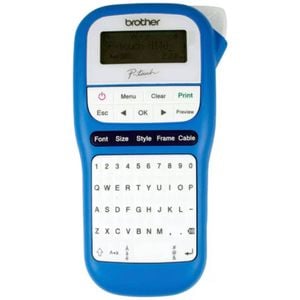 Brother P-Touch PT-H110 Handheld Label Maker Blue