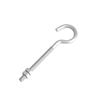 Pinnacle M6x107x20mm Galvanised Hook Bolt 2PK