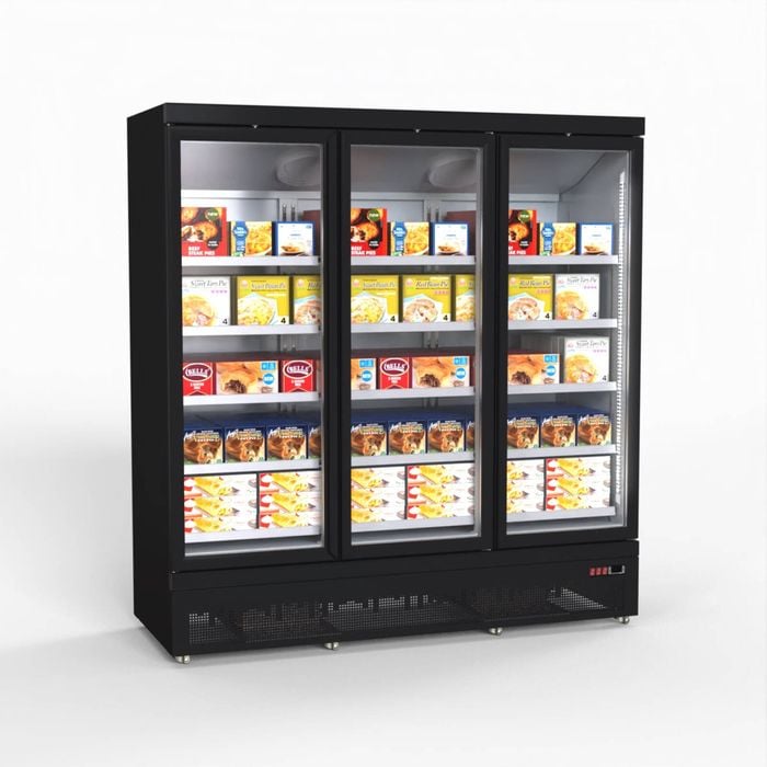 Thermaster Triple Door Supermarket Freezer  - Display Freezers (lg-1500bgbmf)