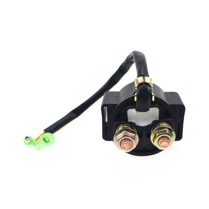 XYT World Motorcycle Starter Relay Black Fit For Honda CB400F CB750K Kawasaki Z1 Yamaha YFM600 Plastic Metal