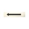 Brutus 245 x 60mm Arrow Symbol Self Adhesive Sign