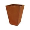 Jack 34 x 34 x 48cm Metal Square Planter Cafe