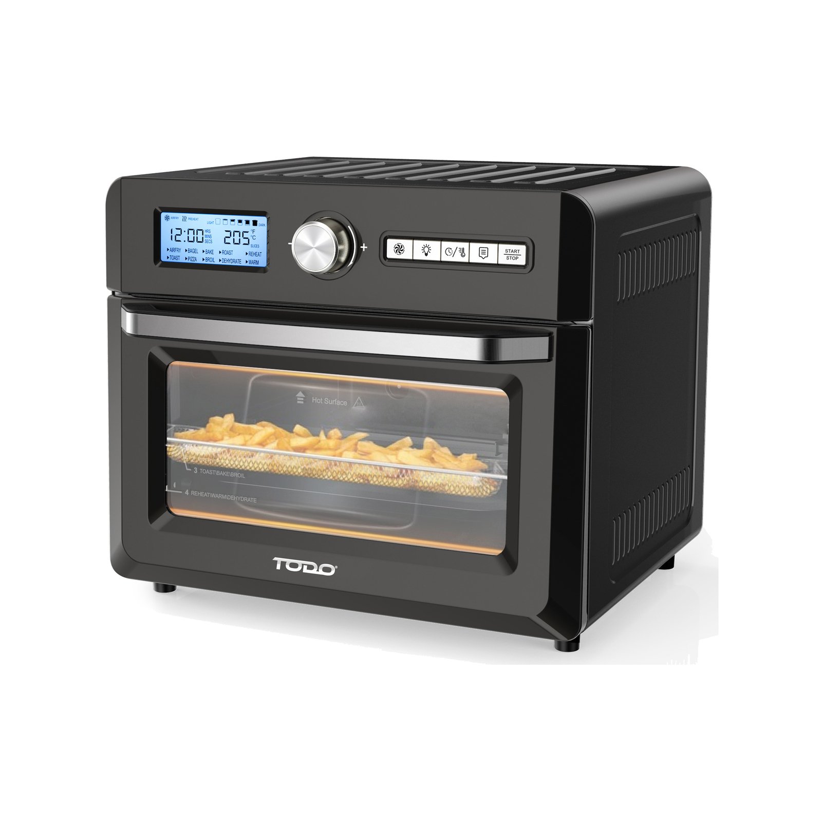 TODO 1550W 18L Air Fryer Oven w Rotisserie Grill Bunnings Australia