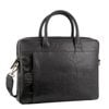 Pierre Cardin Leather Multi-Handle 15" Laptop Computer  Black
