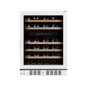 Grand Cru 46 DWT Wine Fridge - 46 Bottle Capacity - Alpine White & Timber