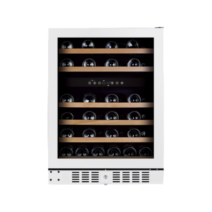 Grand Cru 46 DWT Wine Fridge - 46 Bottle Capacity - Alpine White & Timber