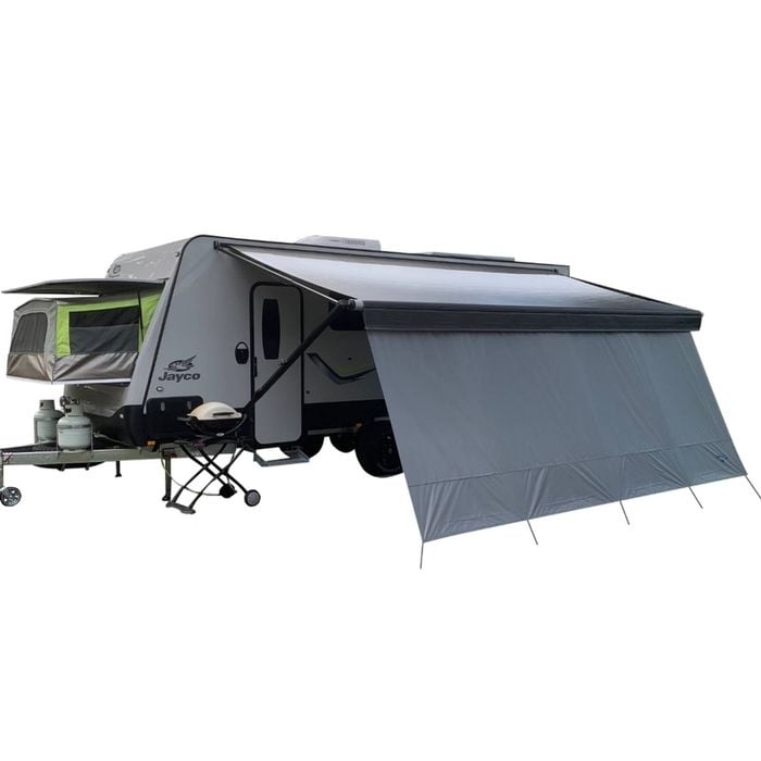 2.85m Waterproof Caravan Privacy Screen For 3.0m Fiamma F45s Or Thule Box Awning