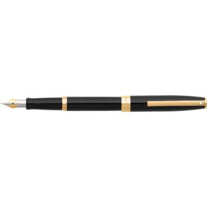 Sheaffer Sagaris Fountain Pen Writing/Signing Medium Nib Gloss Black/Gold TT