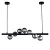 Vencha Midday 7 Light Bar Pendant - Black