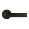 Lockwood Nero Matt Black L3 Passage Lever Set