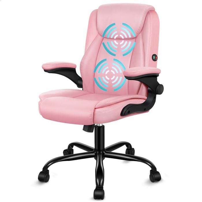 ALFORDSON Massage Office Desk Chair Pink