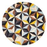 Grid 900 Blue 120X120Cm Rug