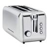 Morphy Richards Equip Stainless Steel 4 Slice Toaster with Long Slots