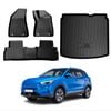 3D All-Weather Floor Mat Boot Liner Carpet for MG ZS EV Electric SUV 2020-2024 Cargo Trunk Mat