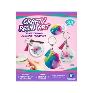 Boyle Crafty Resin Art - Keyring Pendant 2pk