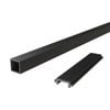 Peak 1800mm Black Aluminium Deck Balustrade Baluster and Spacer Kit - Black