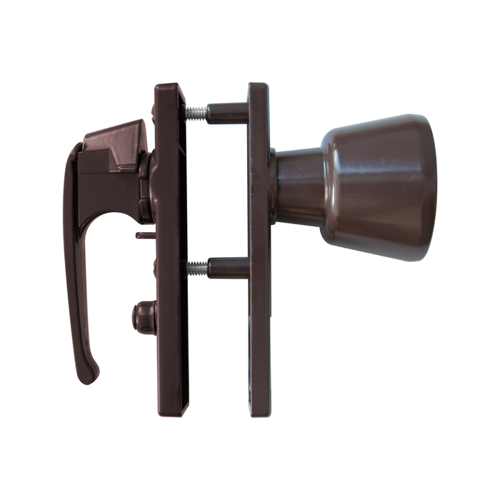 Rolltrak Brown Hinged Screen Door Latch
