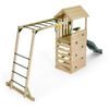 Plum Play Au Lookout Tower Playcentre With Monkey Bars Wooden Playset For Kids