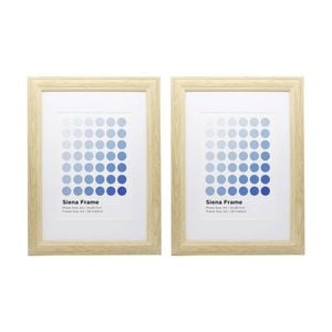 2PK Braz A3 Siena Image Photo Document Display Frame 29.7x42cm Beech