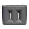 Clark Tanks 3000L Poly Slim Water Tank - Boulder Grey