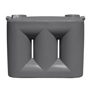 Clark Tanks 3000L Poly Slim Water Tank - Boulder Grey