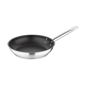 Vogue Frying Pan Stainless Steel Non-stick Teflon Platinum Plus Induction Compatible 240mm