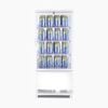 Bromic Countertop Fridge - 80L - 1 Door - Curved Glass - White