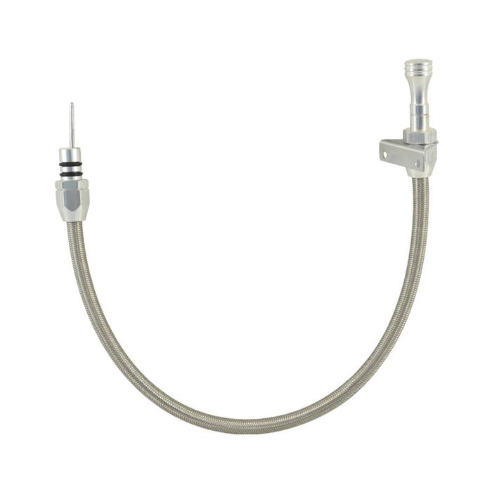 Cal Custom Flexible Transmission Dipstick Chrysler 727 TorqueFlite, Firewall Mount