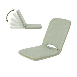Artiss Floor Chair 5 Position Adjustable Green Lazy Sofa for Living Room Bedroom