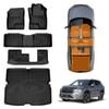 3D Floor Mats Boot Liner for Mitsubishi Outlander ZM Series PHEV 7 Seater 2021-Onwards Cargo Tray