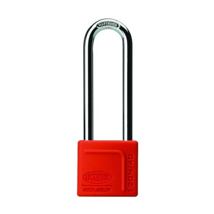 Lockwood 120N 40mm + 80mm Shackle Padlock Alloy Silicon
