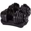 PowerTrain 80kg Adjustable Dumbbell Set