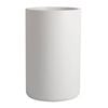 Tuscan Path 42cm White Harper Cylinder Pot
