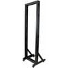 Startech.com 2-post 42u Mobile Open Frame Server Rack, Two Post 19in Network Rack With Casters