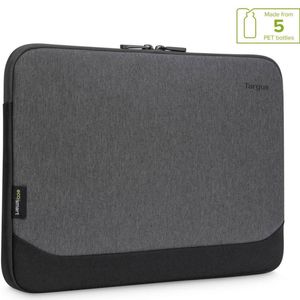 TARGUS 15.6' Cypress EcoSmart Sleeve for Laptop Notebook Tablet - Up to 15.6', Made with 5 Recycled Plastic Water Bottles - Grey