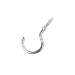 Everhang 10mm Zinc Plated Cup Hooks - 25 Pack